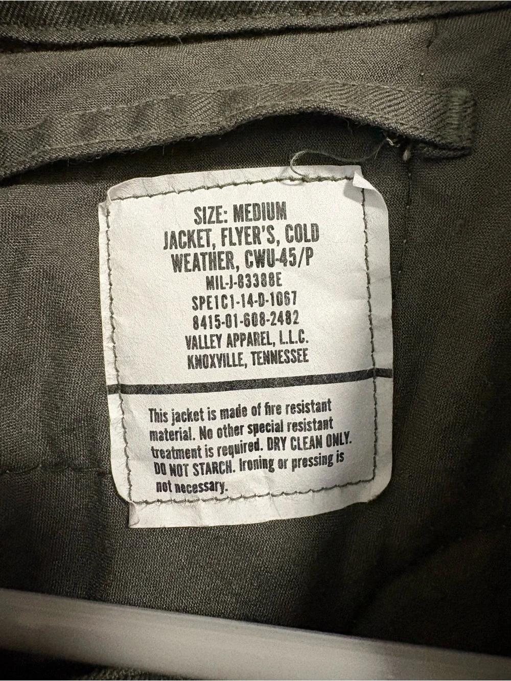 Olive Green Military Bomber Jacket
